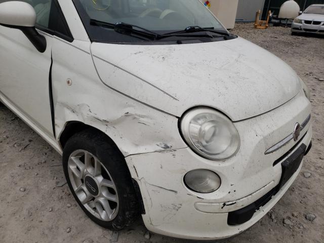 2012 FIAT 500 POP 3C3CFFAR8CT110785