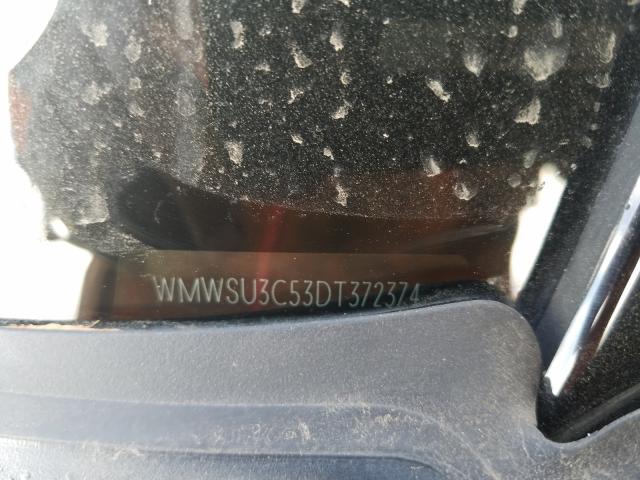 2013 MINI COOPER WMWSU3C53DT372374