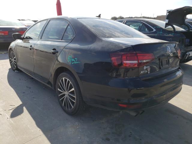 2016 VOLKSWAGEN JETTA SPOR 3VWD17AJ1GM307972