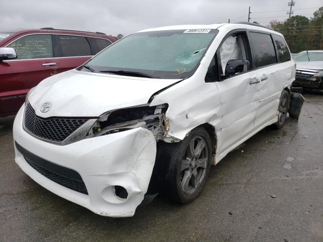 2017 TOYOTA SIENNA SE 5TDXZ3DC1HS777807