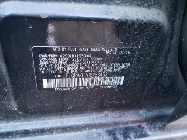 2016 SUBARU IMPREZA LI JF1GPAK67G8283452