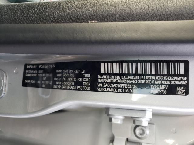 2015 JEEP RENEGADE L ZACCJADT0FPB52733