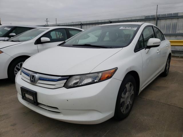 2012 HONDA CIVIC HYBR JHMFB4F24CS000840