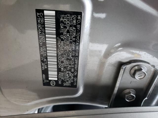 2016 LEXUS IS 300 JTHCM1D28G5002934
