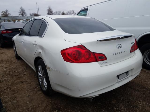 2012 INFINITI G25 JN1DV6ARXCM731201