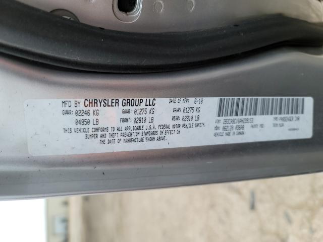 2010 DODGE CHARGER RA 2B3CA9CV6AH239153