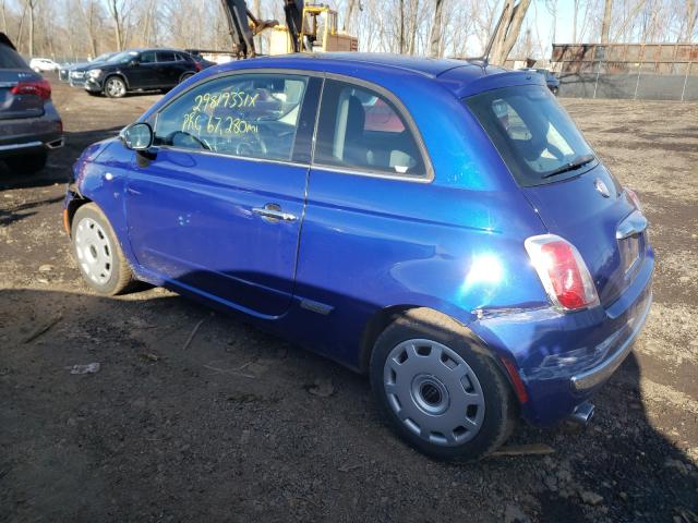 2012 FIAT 500 LOUNGE 3C3CFFCR3CT128219