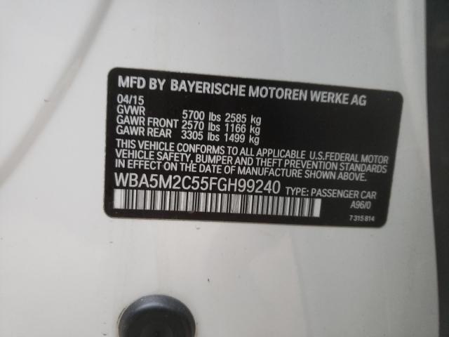 2015 BMW 535 IGT WBA5M2C55FGH99240