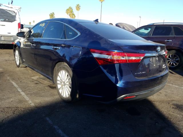 2013 TOYOTA AVALON HYB 4T1BD1EB9DU005205