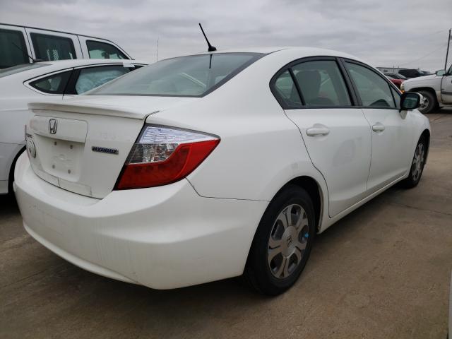 2012 HONDA CIVIC HYBR JHMFB4F24CS000840
