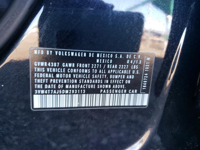 2013 VOLKSWAGEN JETTA GLI - 3VW4T7AJ5DM293113