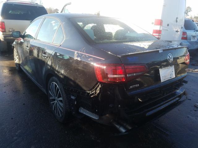 2016 VOLKSWAGEN JETTA SPOR 3VWD17AJ3GM321467