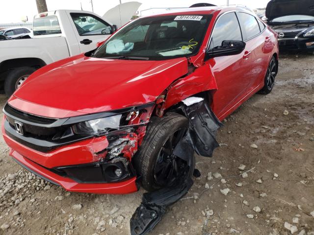2020 HONDA CIVIC SPOR 2HGFC2F82LH588527