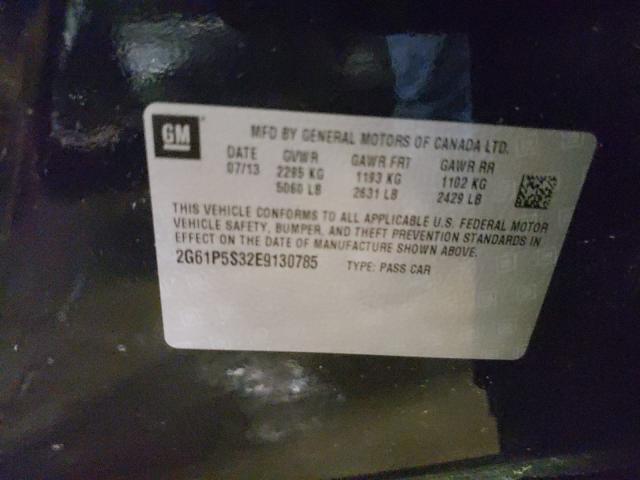 2014 CADILLAC XTS PREMIU 2G61P5S32E9130785