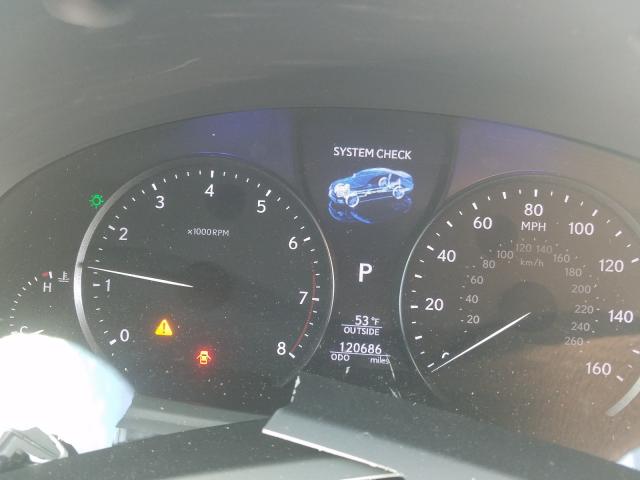 2013 LEXUS LS 460 JTHBL5EFXD5124536