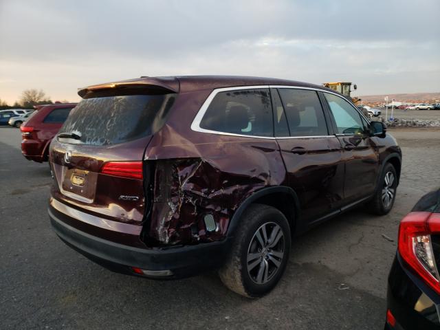 2016 HONDA PILOT EXL 5FNYF6H66GB099416