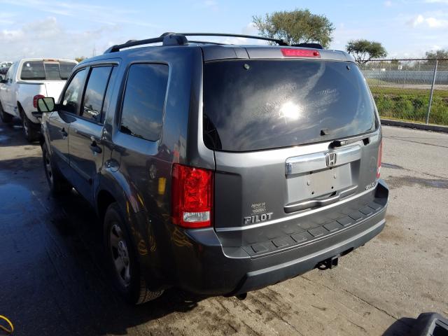 2011 HONDA PILOT LX 5FNYF4H26BB094338