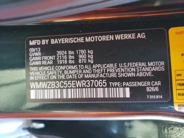 2014 MINI COOPER COU WMWZB3C55EWR37065