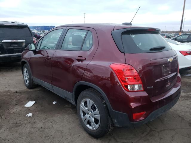 2017 CHEVROLET TRAX LS 3GNCJKSB1HL164626