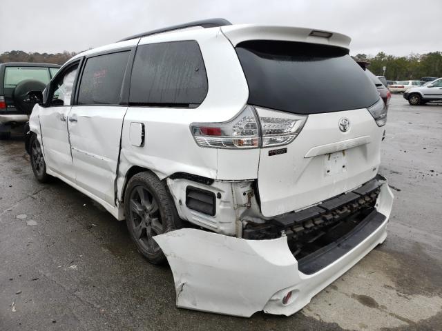 2017 TOYOTA SIENNA SE 5TDXZ3DC1HS777807