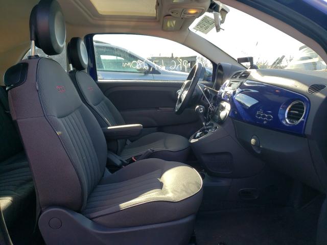 2012 FIAT 500 LOUNGE 3C3CFFCR3CT128219