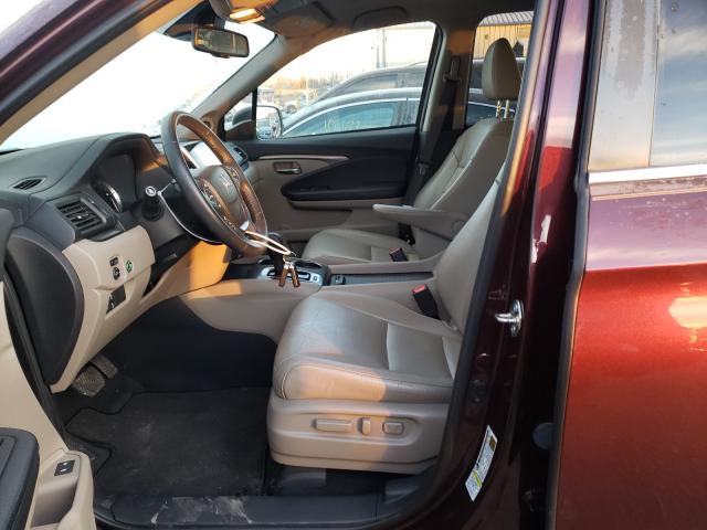 2016 HONDA PILOT EXL 5FNYF6H66GB099416