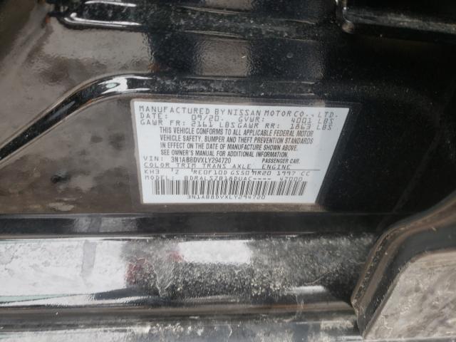 2020 NISSAN SENTRA SR 3N1AB8DVXLY294720