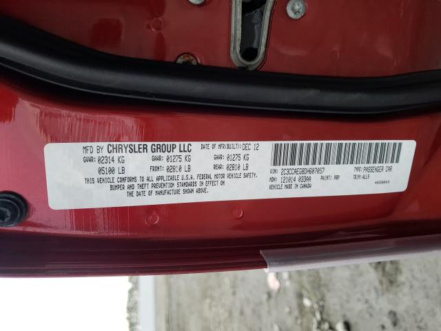 2013 CHRYSLER 300C 2C3CCAEG8DH607057