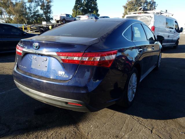 2013 TOYOTA AVALON HYB 4T1BD1EB9DU005205