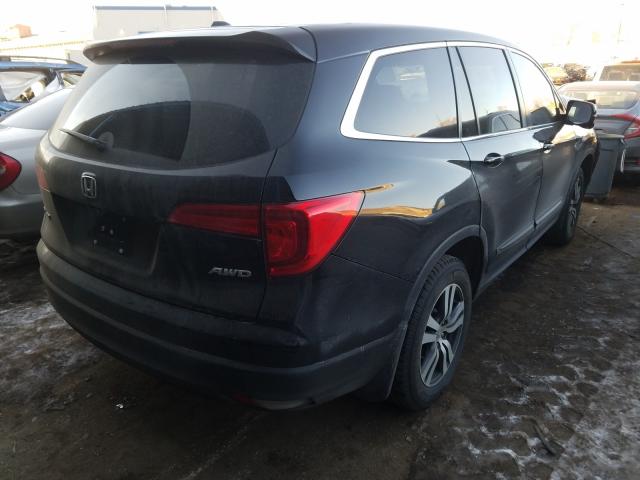 2017 HONDA PILOT EXL 5FNYF6H52HB045927