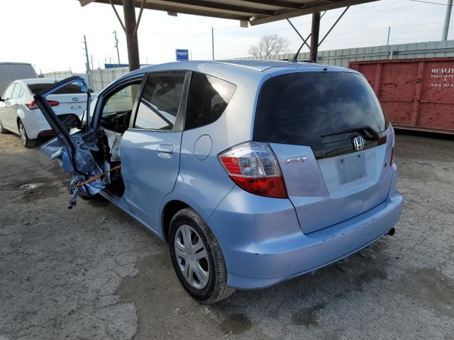 2010 HONDA FIT JHMGE8H25AC016455