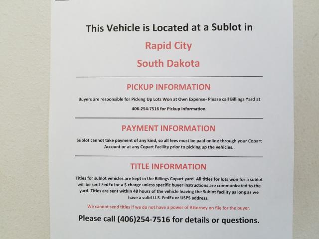 2016 SUBARU WRX LIMITE JF1VA1L64G9800109