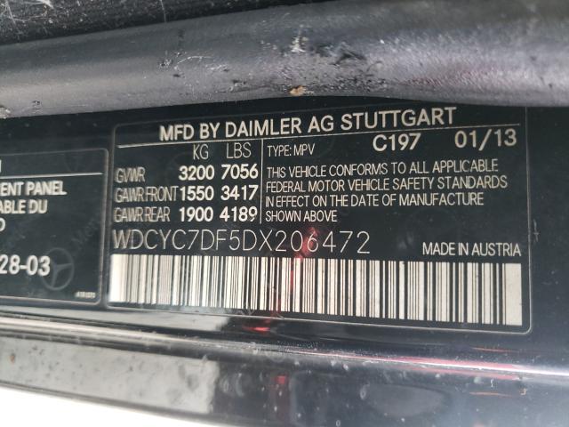 VIN WDCYC7DF5DX206472 2013 Mercedes-Benz G-Class, 6... no.10