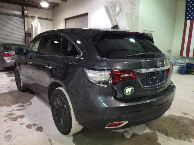 2014 ACURA MDX TECHNO 5FRYD4H68EB042544
