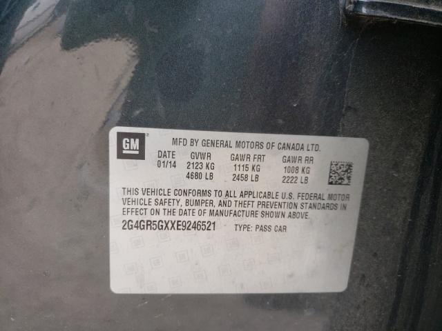 2014 BUICK REGAL PREM 2G4GR5GXXE9246521