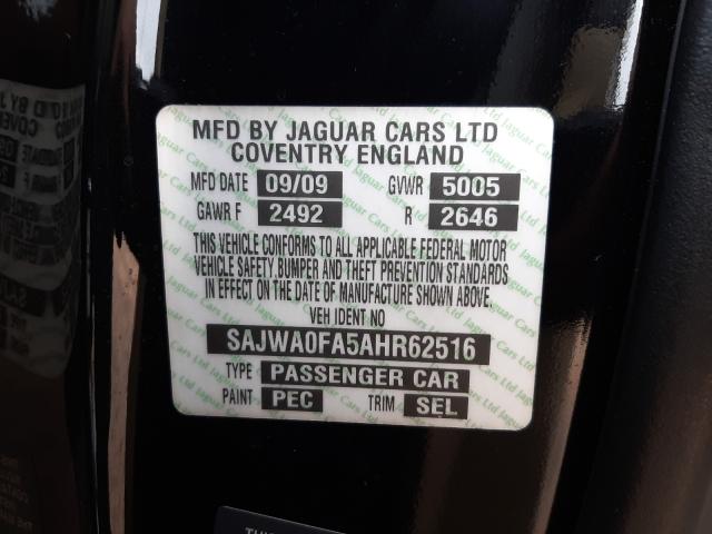 2010 JAGUAR XF LUXURY SAJWA0FA5AHR62516