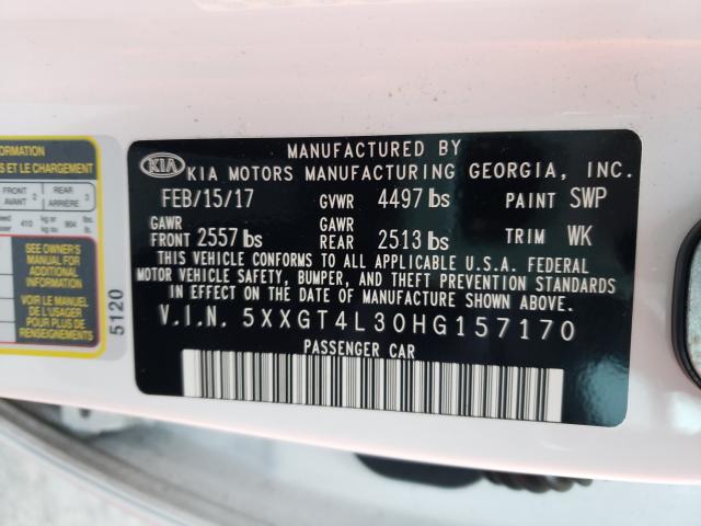2017 KIA OPTIMA LX - 5XXGT4L30HG157170