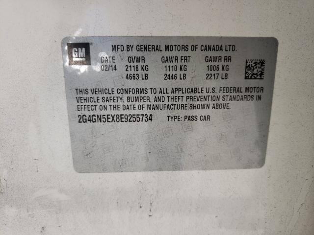 2014 BUICK REGAL PREM 2G4GN5EX8E9255734