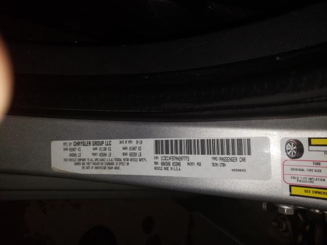 2010 CHRYSLER SEBRING TO 1C3CC4FB7AN207773