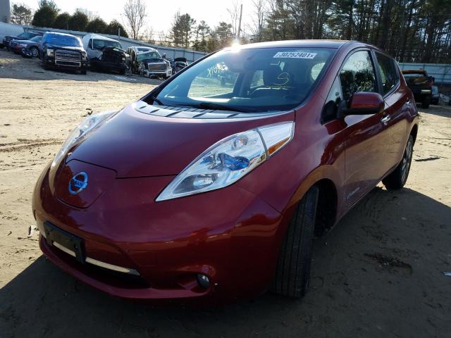 2013 NISSAN LEAF S 1N4AZ0CP0DC402405