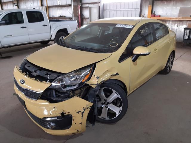 2016 KIA RIO EX KNADN4A36G6668330