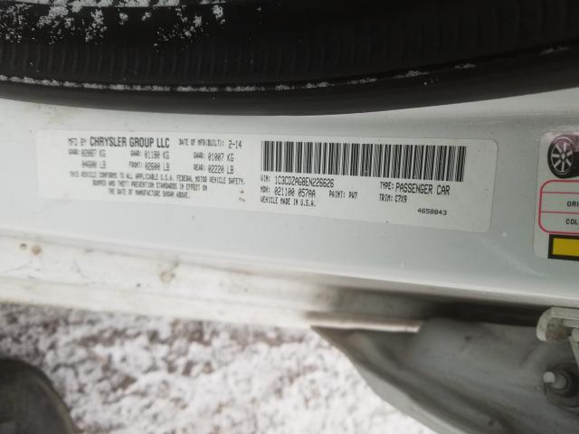 2014 DODGE AVENGER SE 1C3CDZAG8EN226626