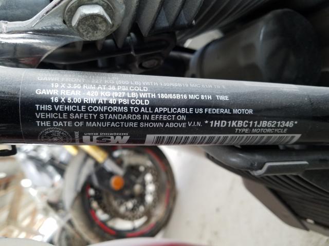 2018 HARLEY-DAVIDSON FLHX STREE 1HD1KBC11JB621346