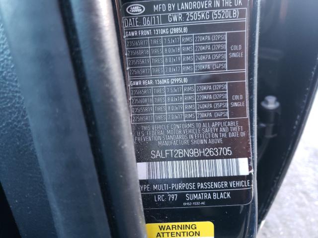 2011 LAND ROVER LR2 HSE LU SALFT2BN9BH263705