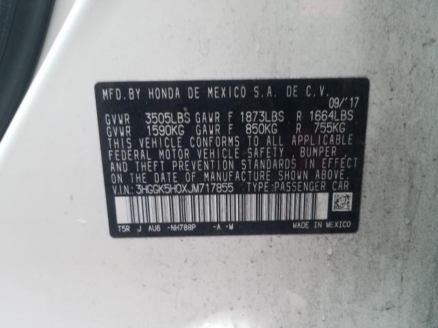 2018 HONDA FIT EX 3HGGK5H0XJM717855