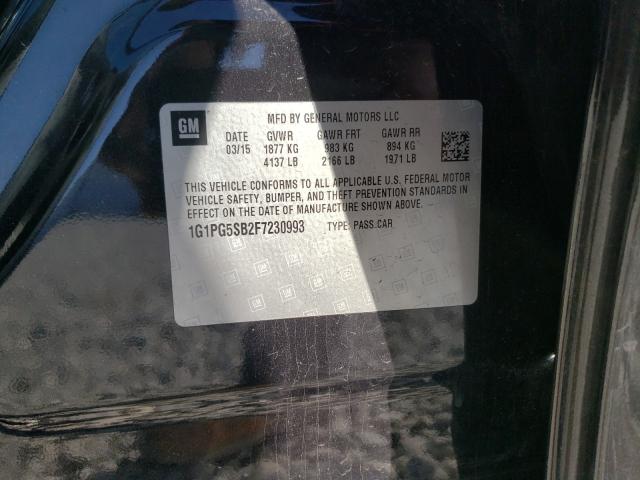 2015 CHEVROLET CRUZE LTZ 1G1PG5SB2F7230993