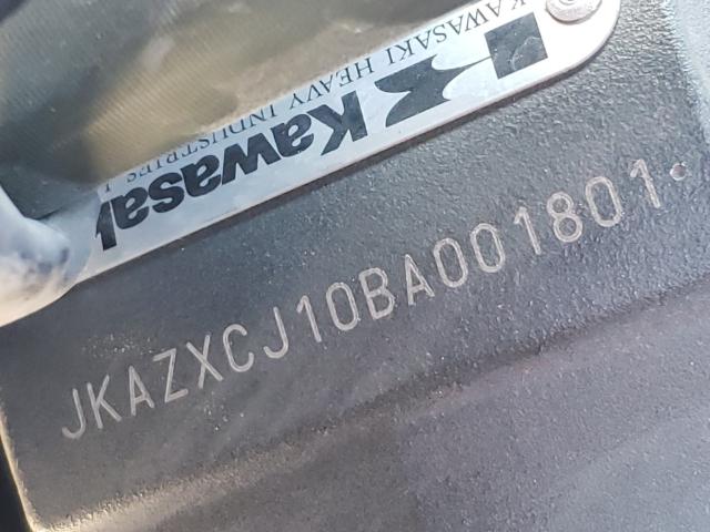 2011 KAWASAKI ZX1000 J JKAZXCJ10BA001801