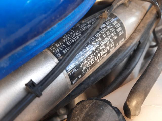 2007 KAWASAKI EX650 A JKAEXEA197A029713