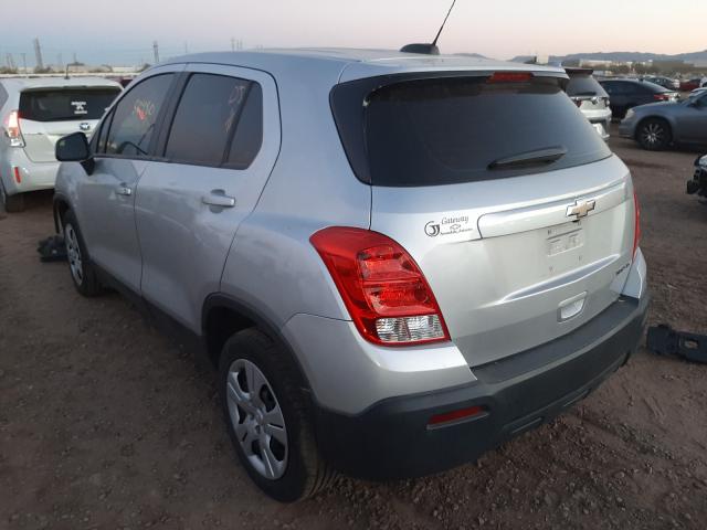 2016 CHEVROLET TRAX LS 3GNCJKSB5GL184361