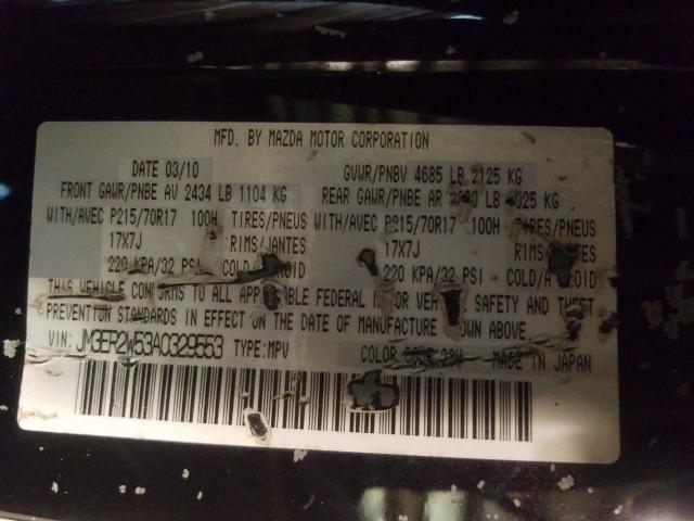 2010 MAZDA CX-7 JM3ER2W53A0329553